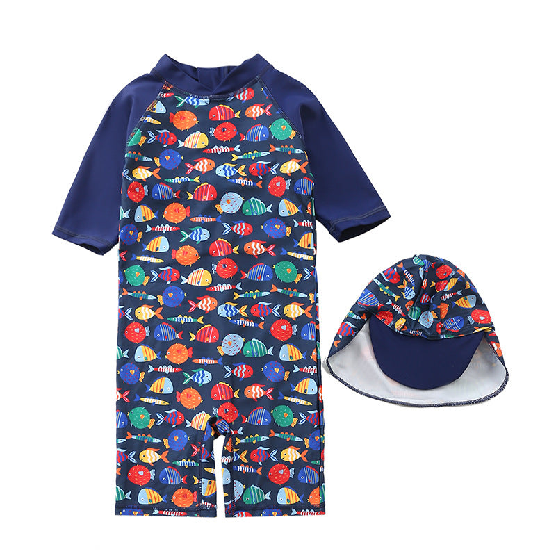 Traje de baño infantil de una pieza para surf, piscina infantil