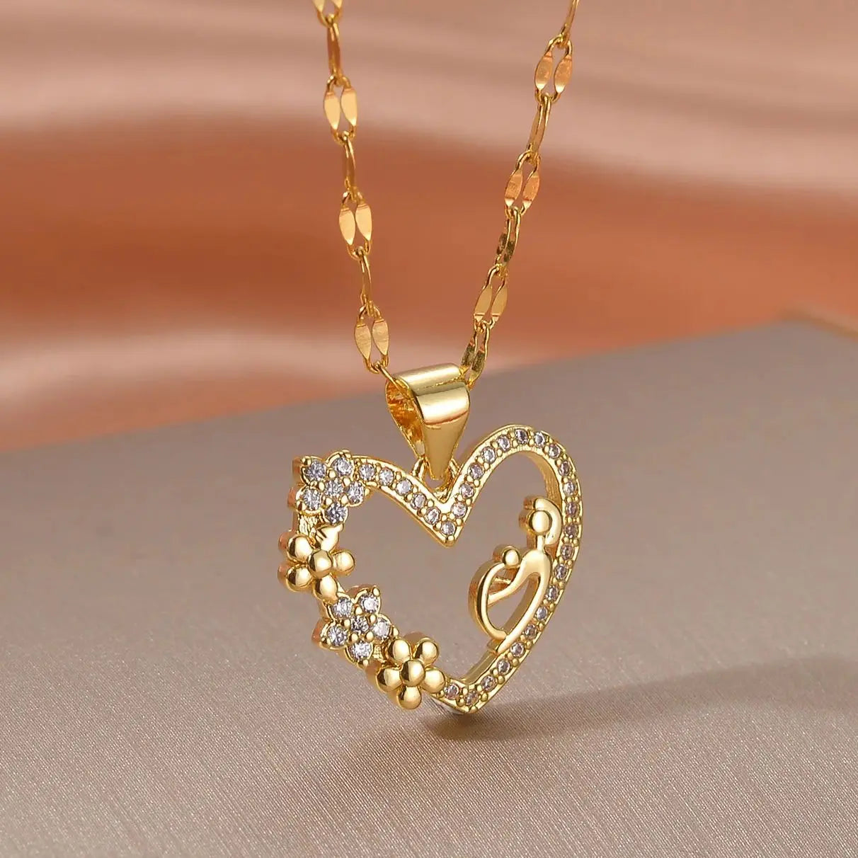 Personalized Mama & Kids Family Necklace