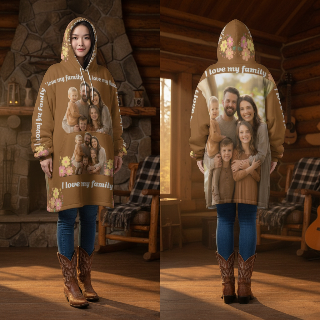Personalized Blanket Hoodie