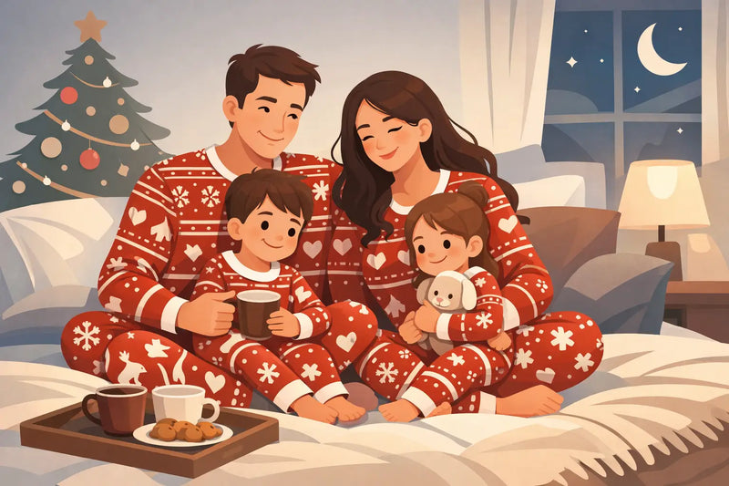 Matching Family Pajamas for Cozy Moments