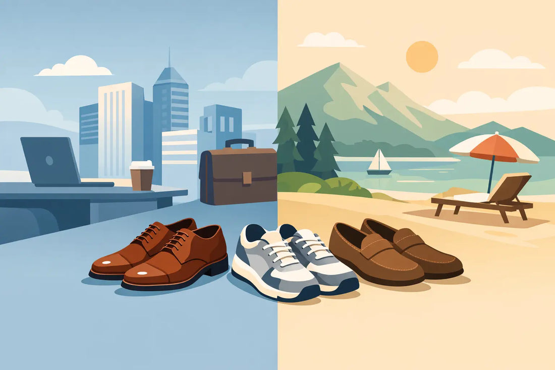 Men's Footwear for Every Plan, From Work to Weekends