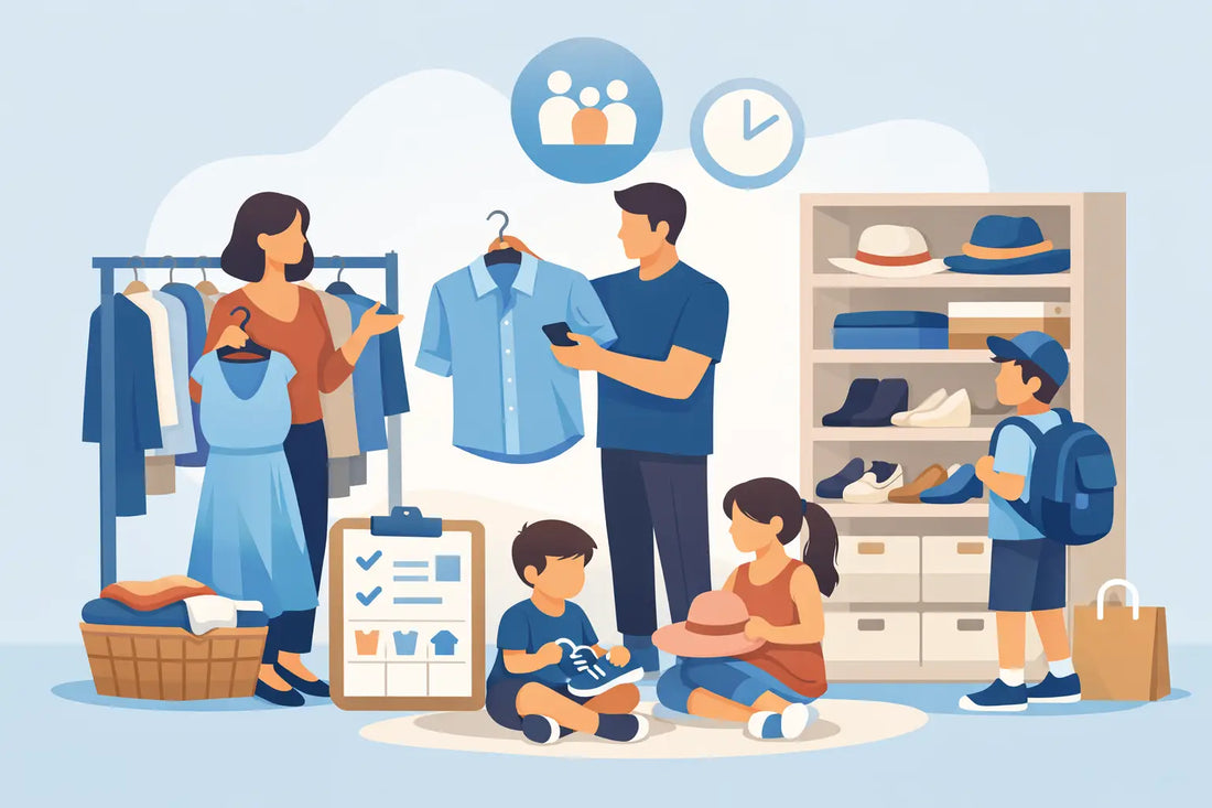 Family Wardrobe Planning for Busy Families