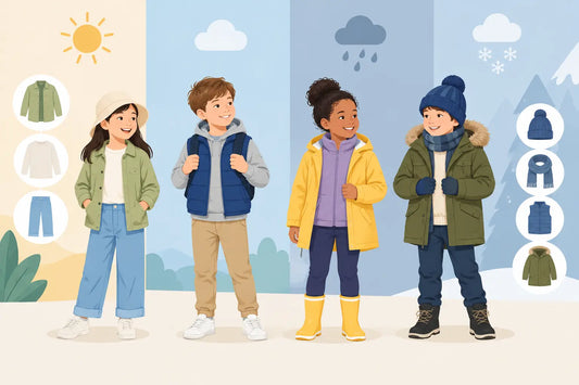 How to Layer Kids Outfits for Any Forecast