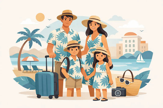 Matching Family Outfits for Vacation Made Easy