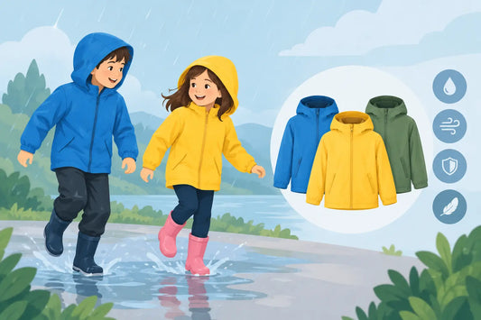 How to Choose Kids Waterproof Jackets for Rain