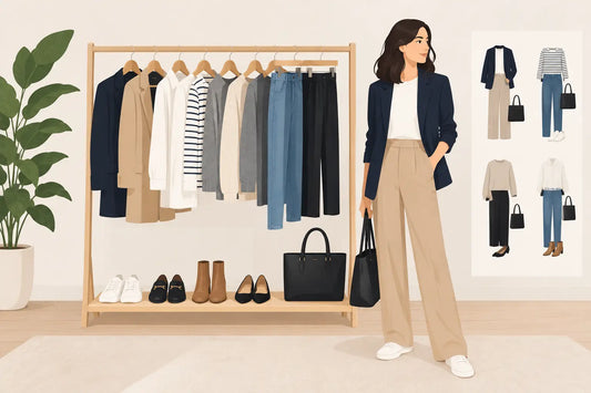 A Capsule Wardrobe Example for Real Life