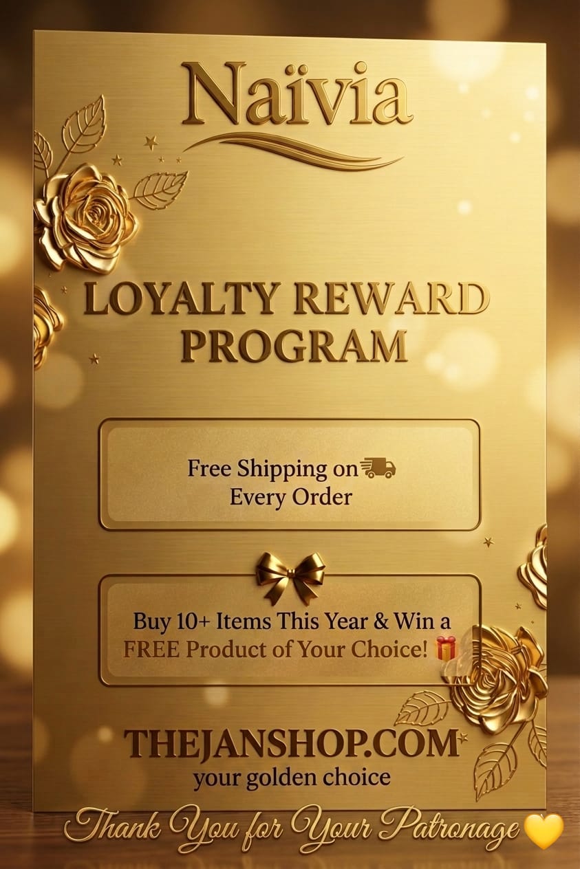 🎁 Introducing the Naïvia VIP Loyalty Reward Program