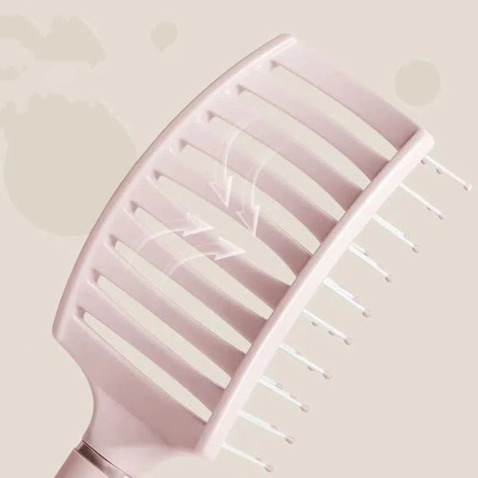 Airbag-Massagebürste für Frauen für lockiges Haar