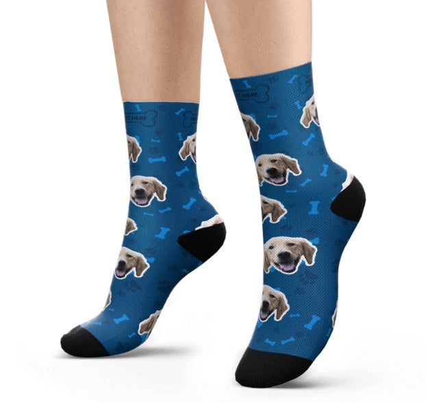 Pet Head Print Socks For Dog Cat Lover