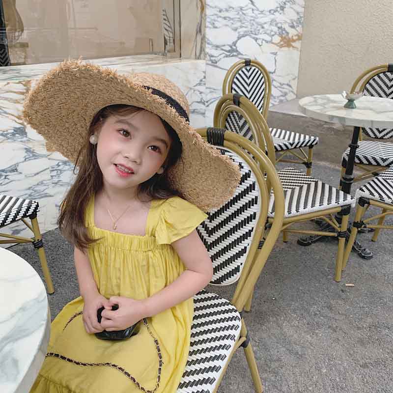 Children's Sweet Flying Sleeve Dress