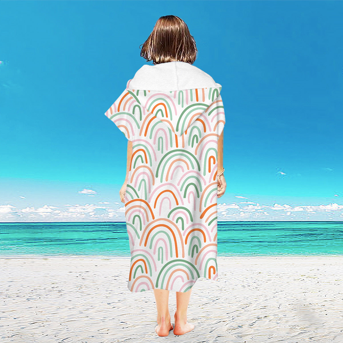 Microfiber Cloak Beach Quick-drying Bathrobe Cloak Beach