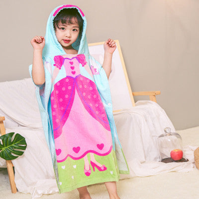 Children's towel cloak