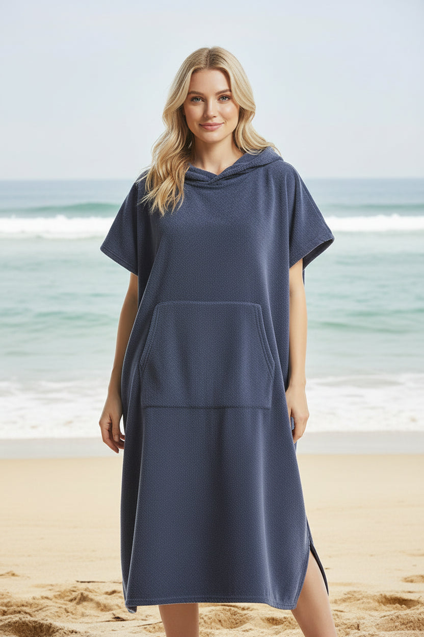 Ultrafine Fiber Thickened Warm Cloak Bathrobe