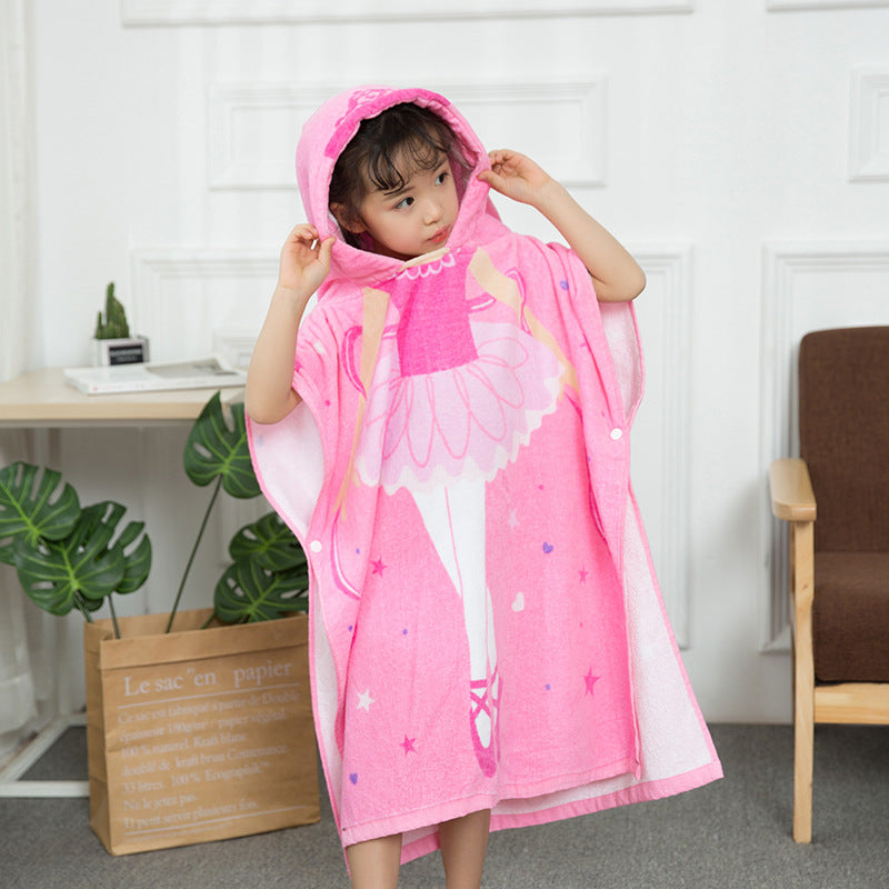 Children's towel cloak