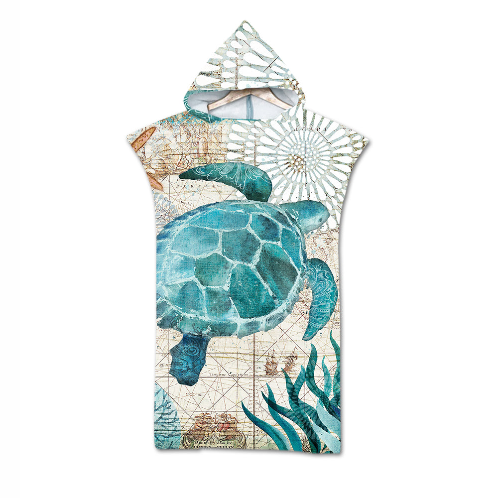 Bath Towel Beach Towel Cloak Geometric Print