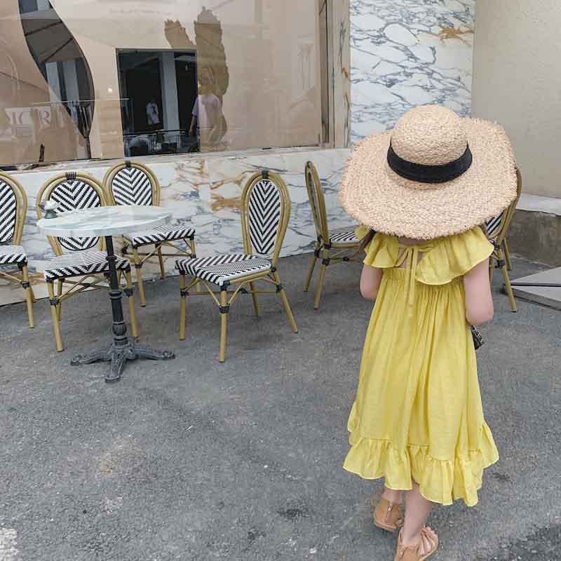 Children's Sweet Flying Sleeve Dress
