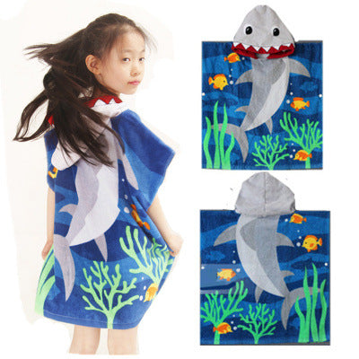 Children's towel cloak