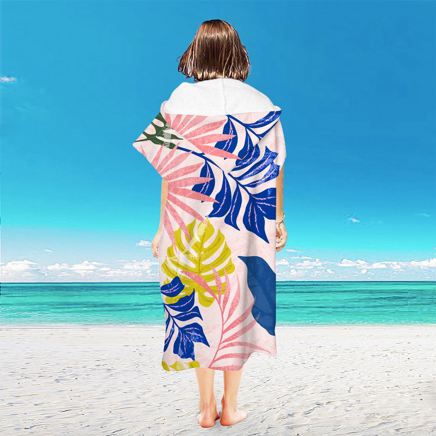 Microfiber Cloak Beach Quick-drying Bathrobe Cloak Beach