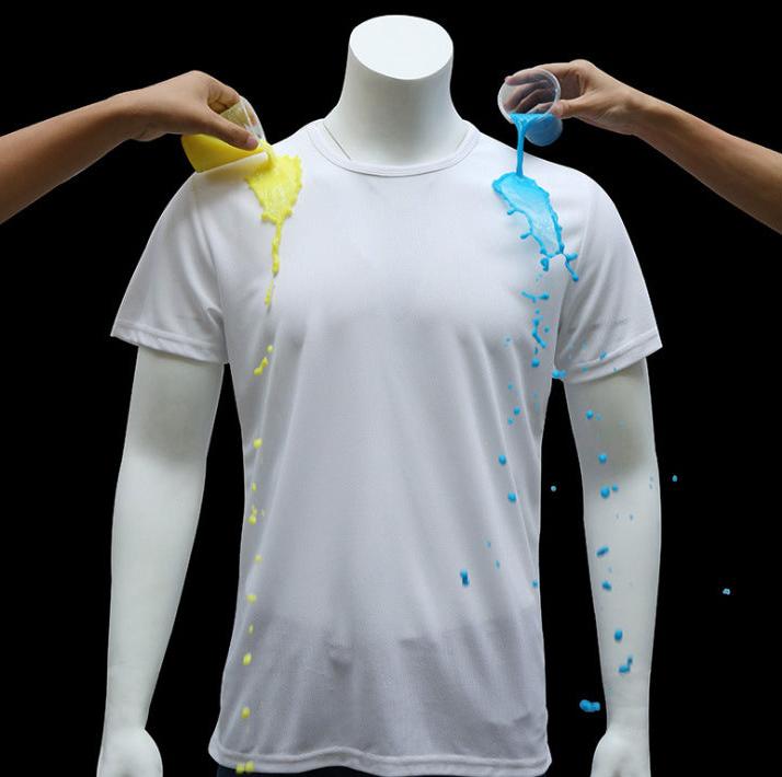 Quick-drying Waterproof Anti-fouling T-shirt Couple Half Sleeve Bottoming Shirt