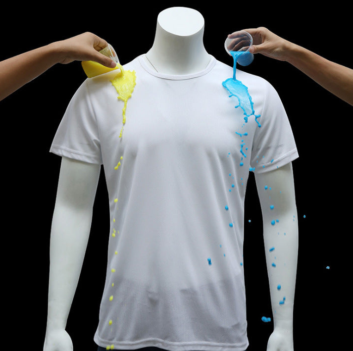 Quick-drying Waterproof Anti-fouling T-shirt Couple Half Sleeve Bottoming Shirt