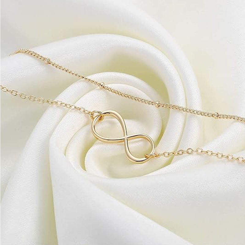 Dainty Gold Bracelets For Women, 14K Gold Filled Adjustable Layered Bracelet Cute Oval Chain  Bar Gold Bracelets For Women Jewelry
