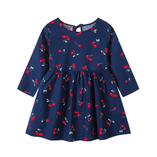 Floral Princess Dress Children's Clothing