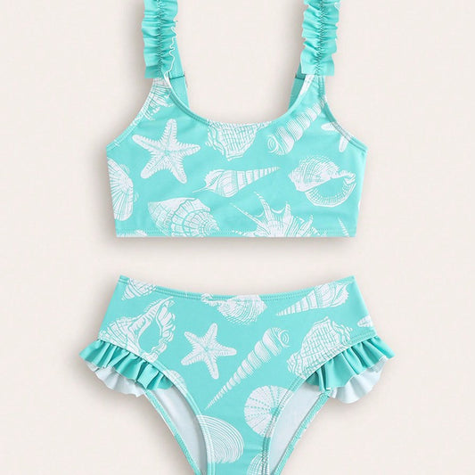 Cute Cartoon Swimsuit For Little Girls And Babies