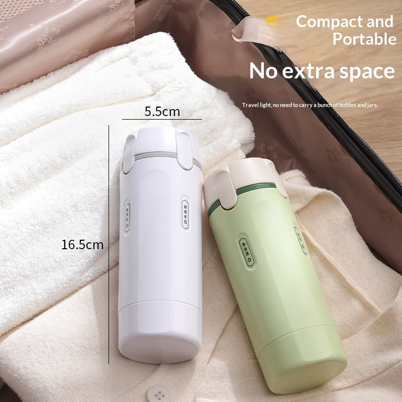4-in-1 Travel Dispenser Set — Leak-Proof Refillable Bottles for Toiletries