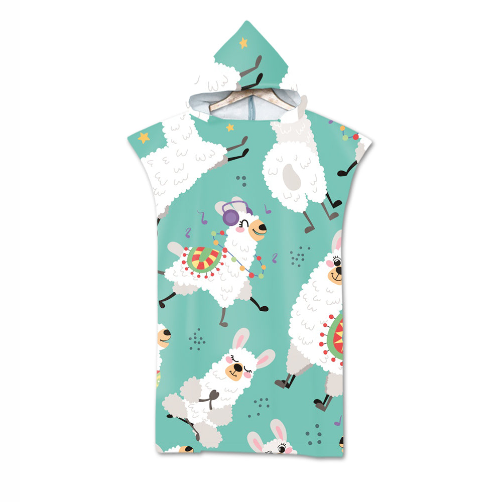 Bath Towel Beach Towel Cloak Geometric Print