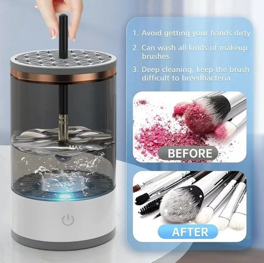 Automatischer Pinselreiniger Elektrische Make-up-Pinsel-Reinigungsmaschine Schneller Reiniger Trockner
