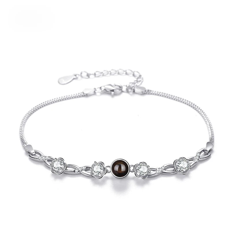 Personalized Photo Projection Friendship Bracelet