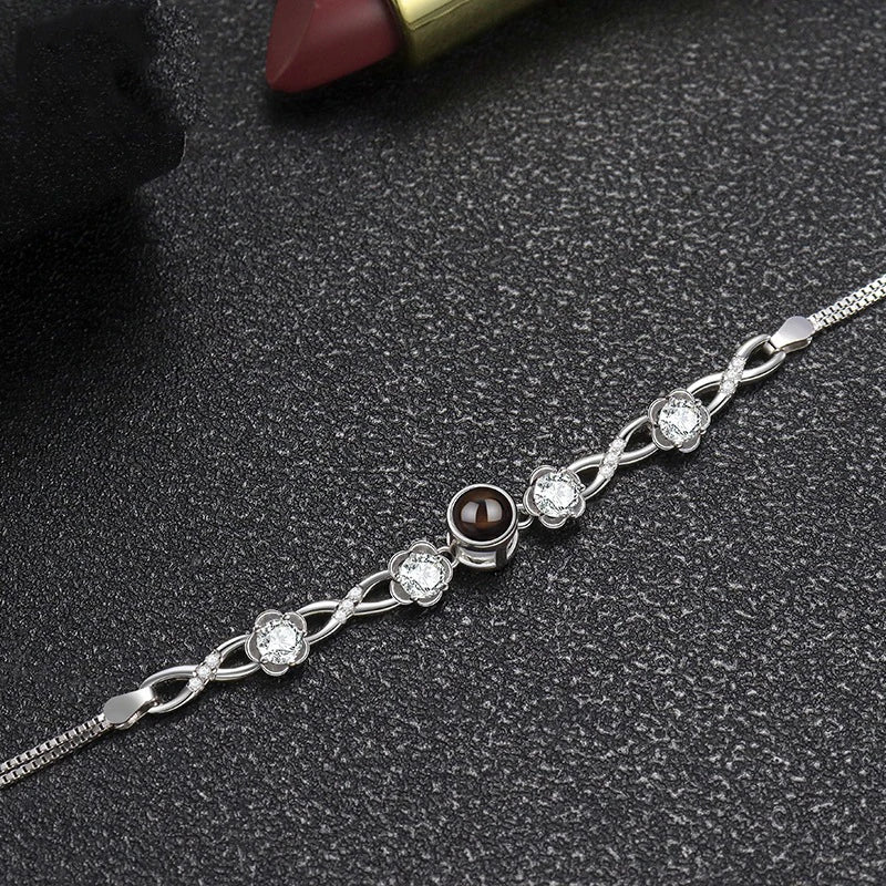 Personalized Photo Projection Friendship Bracelet