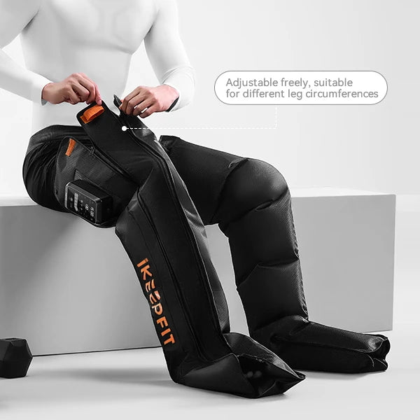 Professional Air Compression Leg Massager — Pressotherapy Recovery & Lymphatic Drainage