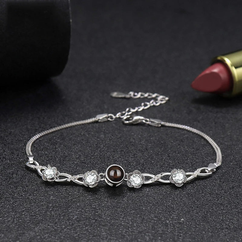 Personalized Photo Projection Friendship Bracelet