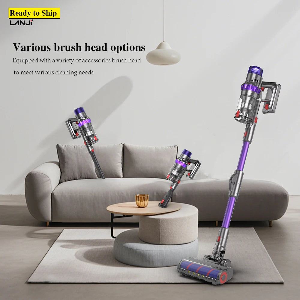 S7-YL Smart Cordless Bagless 8-In-1 Handheld Stick Vacuum Cleaner