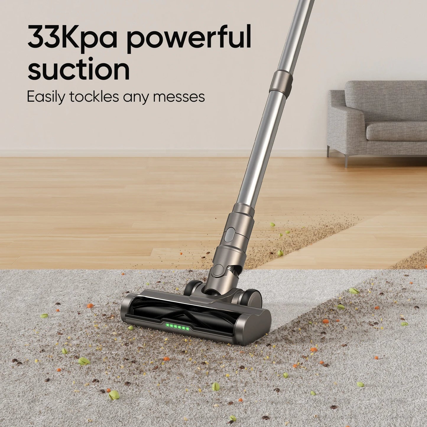MOOSOO TD1 Mate 420W Cordless Stick Vacuum Cleaner