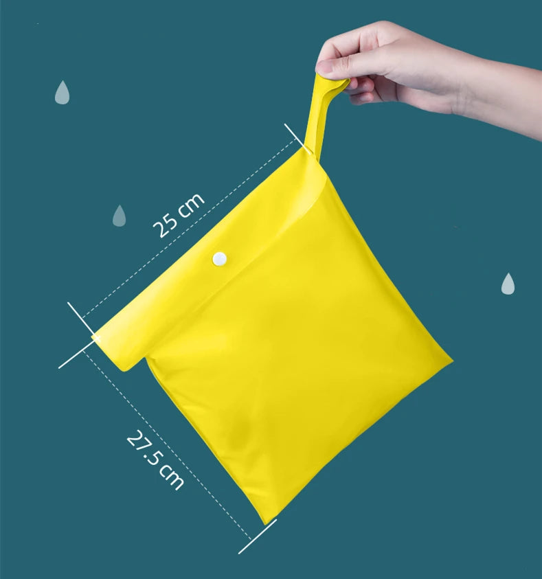 Kids Cartoon Raincoat — Dinosaur & Unicorn Waterproof Poncho