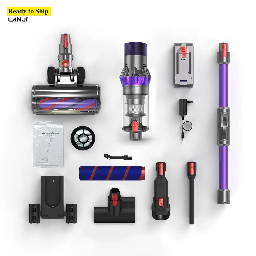 S7-YL Smart Cordless Bagless 8-In-1 Handheld Stick Vacuum Cleaner