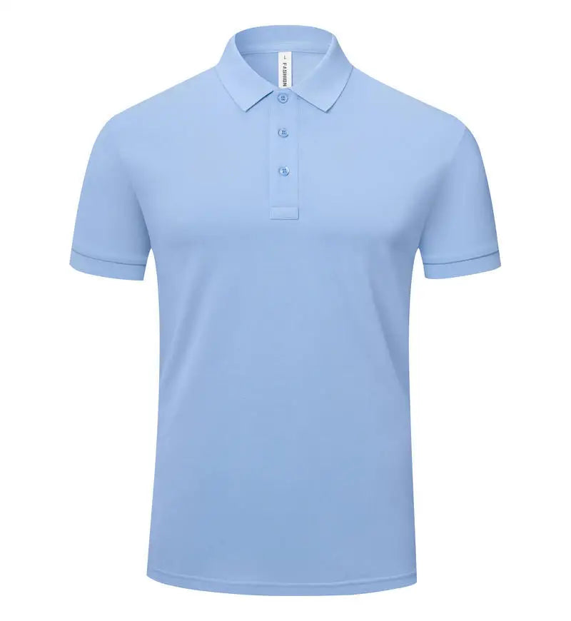 Men's & Women's 100% Cotton Short Sleeve Polo T-Shirt