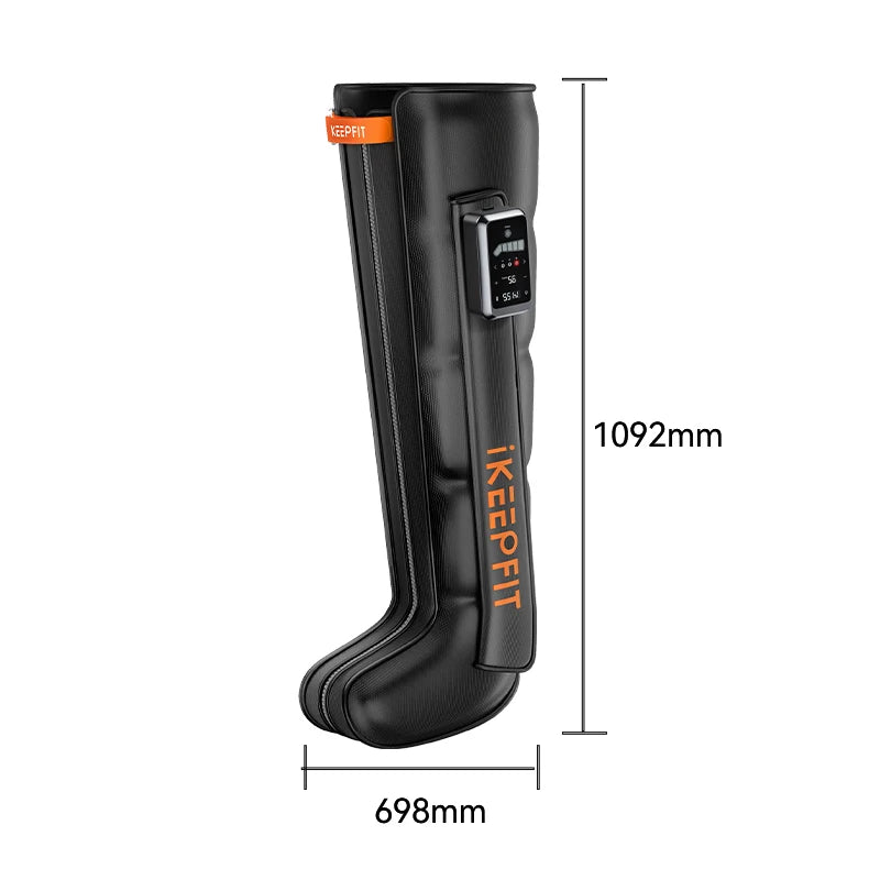 Professional Air Compression Leg Massager — Pressotherapy Recovery & Lymphatic Drainage