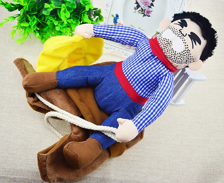 Cowboy Rider Dog Costume