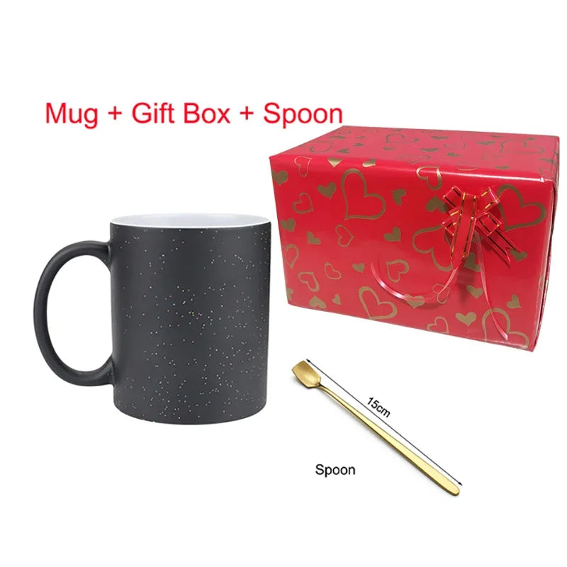 Personalized Magic Color-Changing Mug — Custom Photo, Logo & Text