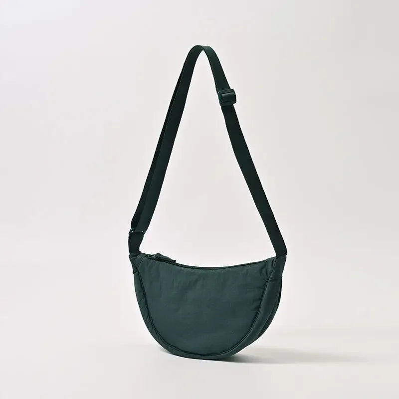 Nylon Hobos Women's Shoulder Dumpling Bag Large Capacity Travel Crossbody Half Moon Bags Outdoor Phone Pouch Handbags Wholesale