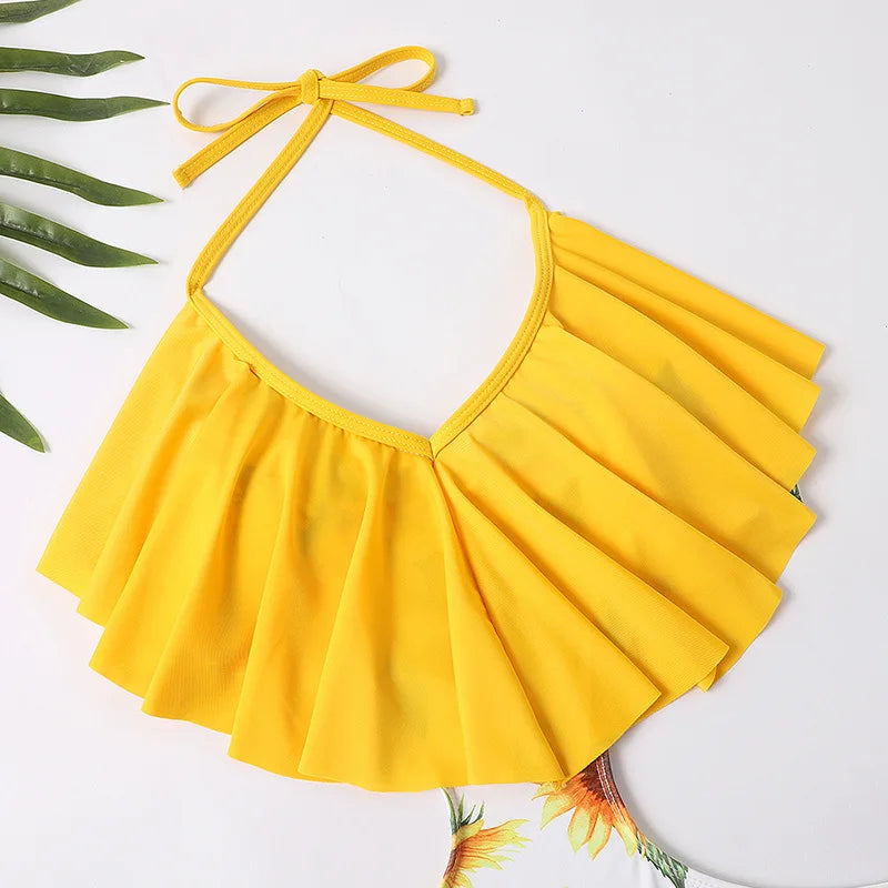 Family Matching Swimsuit — Mom & Daughter Tie-Dye Bikini Set