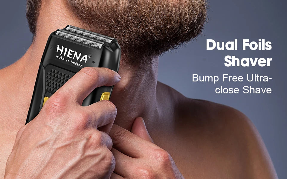 HIENA Electric Hair Trimmer & Grooming Kit — Rechargeable Multi-Purpose Clipper