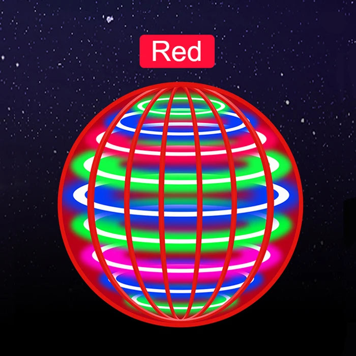 Flying Spinner Ball Toy — LED Hover Boomerang with Remote Control