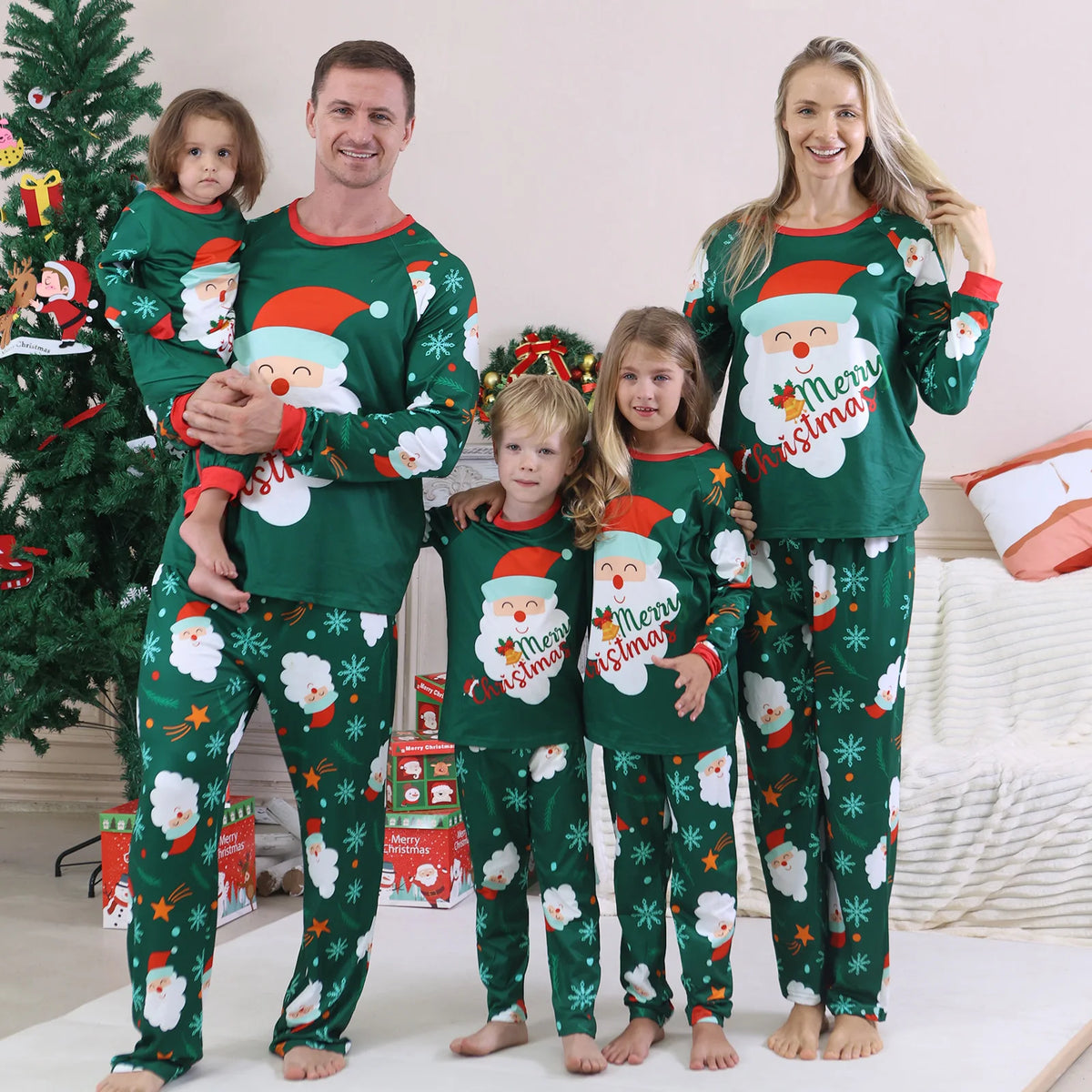 Santa Claus Family Matching Pajama Set