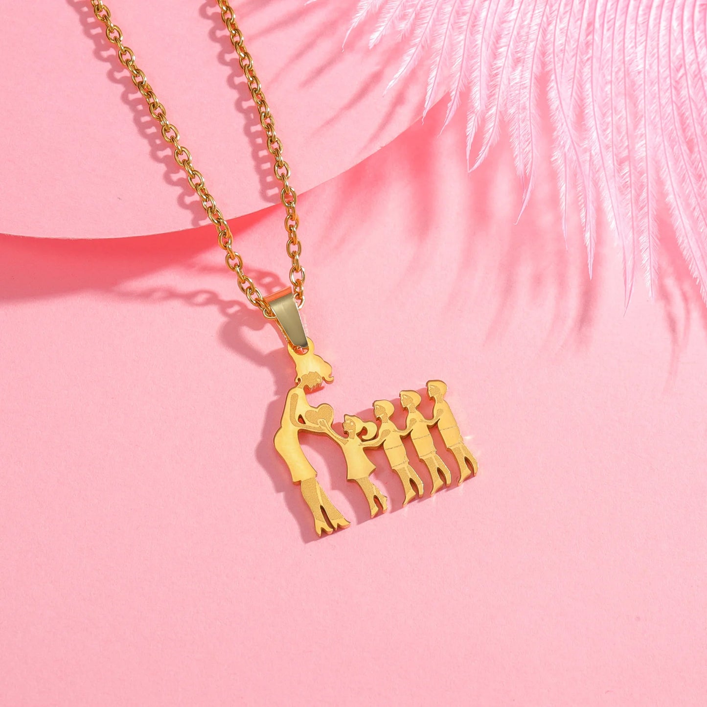 Personalized Mama & Kids Family Necklace