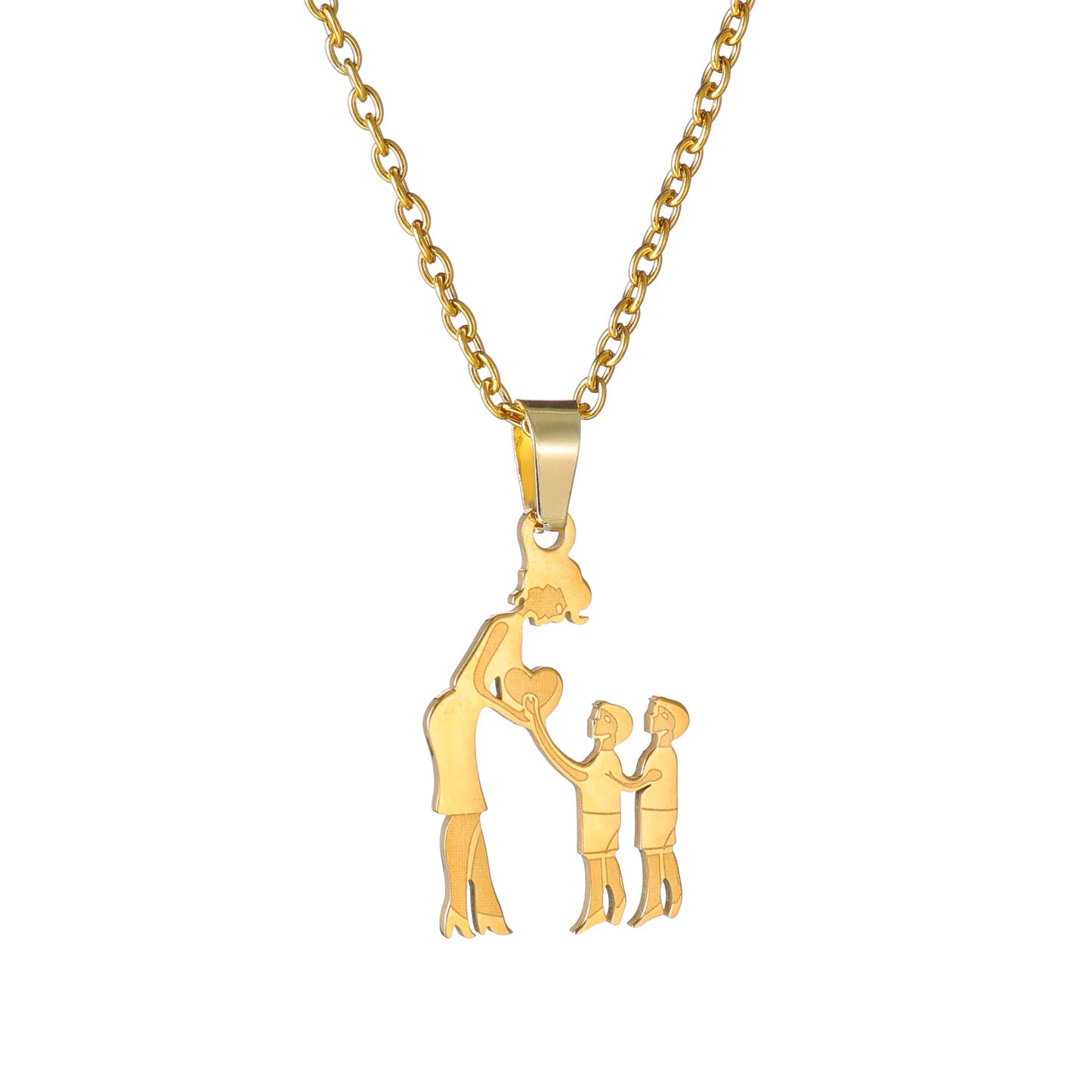 Personalized Mama & Kids Family Necklace