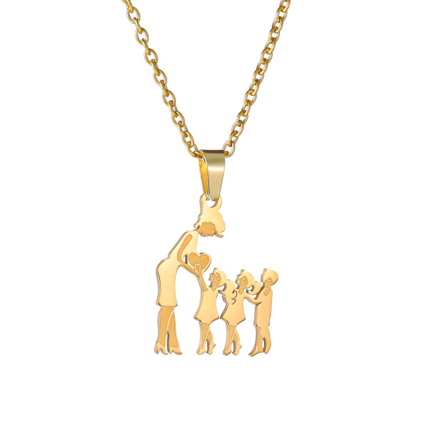 Personalized Mama & Kids Family Necklace